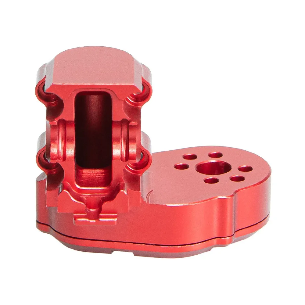 Aluminum transmission housing, suitable for 1/30 SCX30 upgrade parts and accessories, remote-controlled vehicle Ford Mustang.