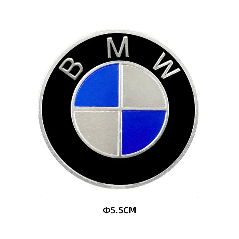 BMW Car Motorcycle Sticker Metal Aluminum Round Decal for R1250GS R1200GS ADV F850GS F750GS