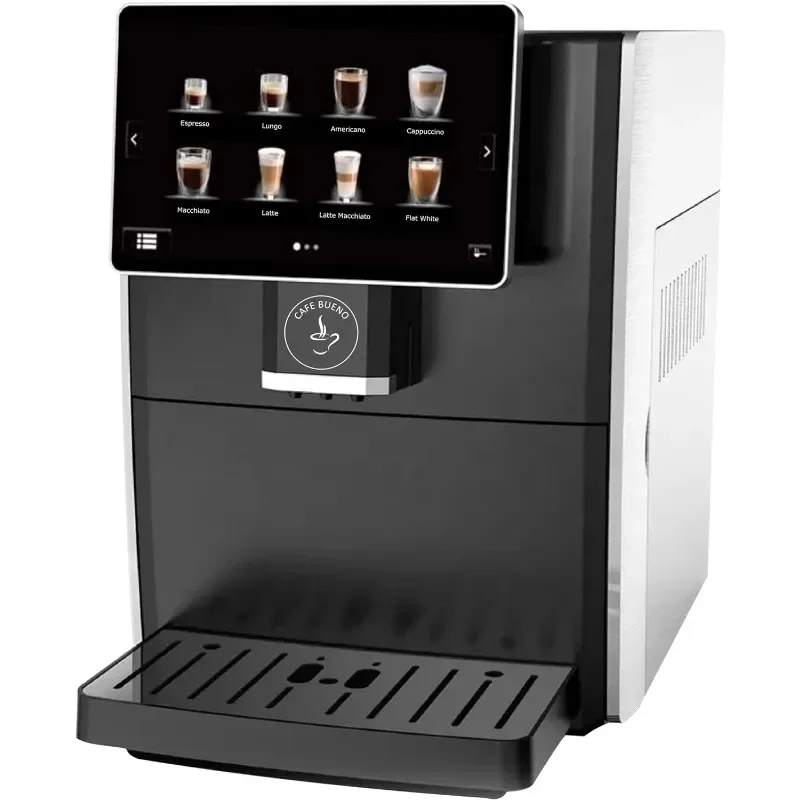 Automatic Espresso Machin  Coffee Recipes, Durable, Grinder, Milk Frother, Touchscreen Kitchen Appliances