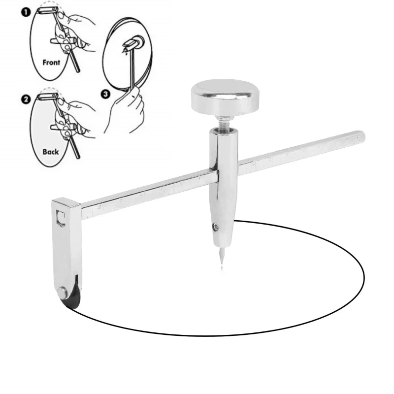 Drywall Circle Cutter Dry Wall Circle Hole Cutter Plasterboard Saw Adjustable for Cutting Round Holes In Dry Wall Material