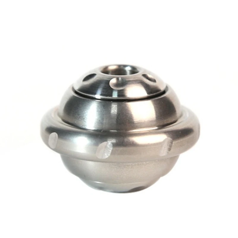 UFO Mini Fidget Spinner couteau pendentif EDC métal soulagement du Stress jouet toupie pointe gyroscope soulager Anti-Stress tdah enfants cadeau