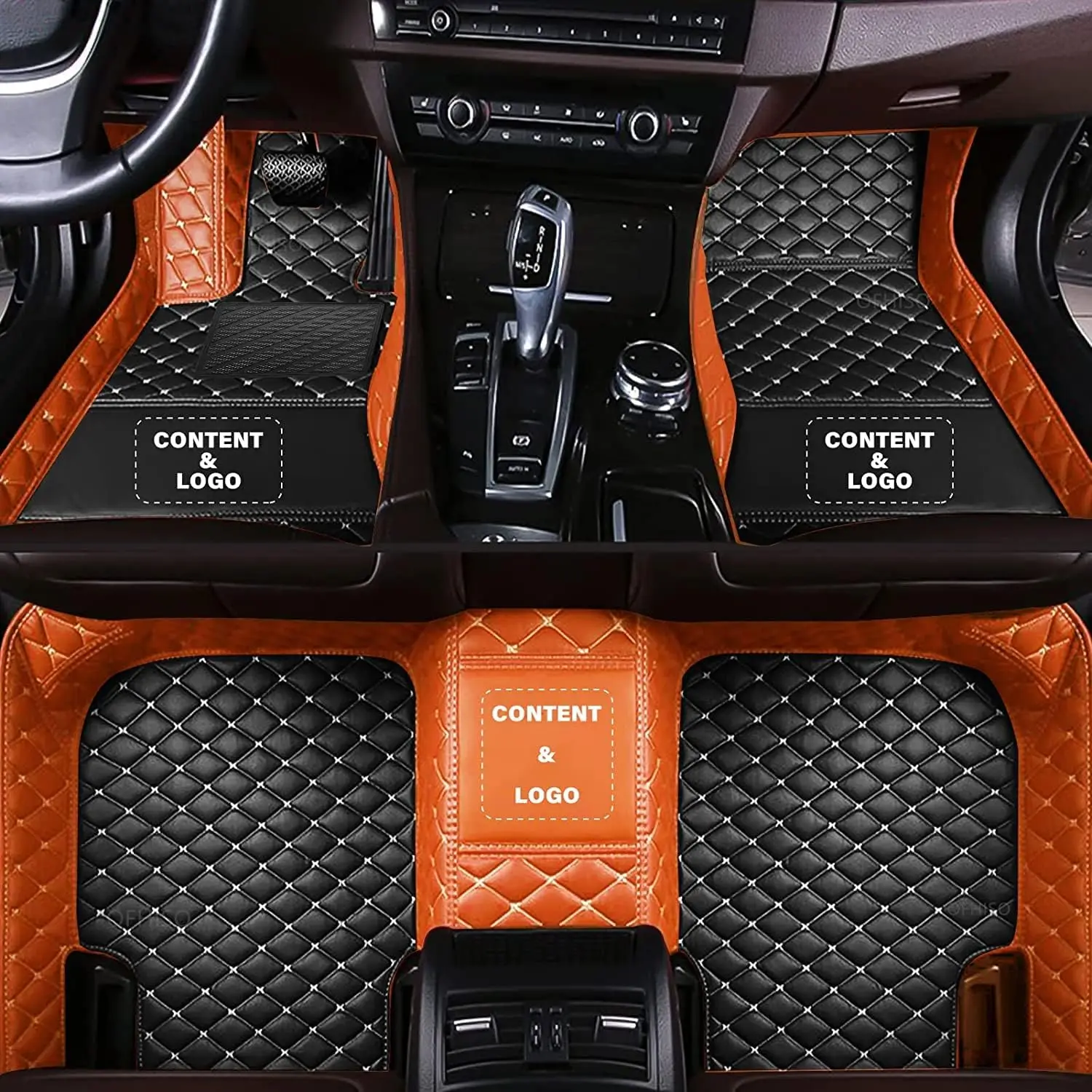 Custom Car Floor Mats For VW Phaeton 2002-2016 Auto Foot Pads Automobile Carpet Cover Accessorie