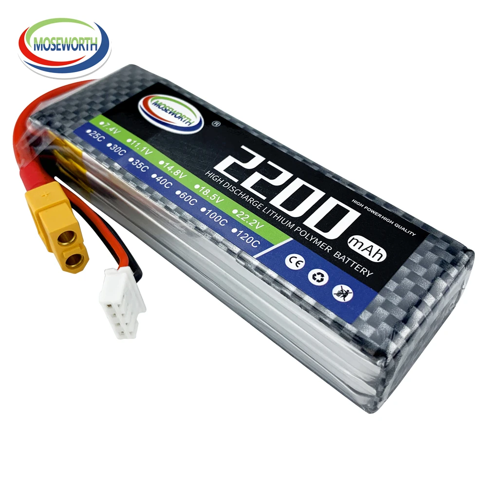 11.1V 3S 100C Lipo XT60/XT90 T PLUG Battery For RC Car 1300 1500 1800 2200 3000 3300 3800 4200 3s Lipo Battery 5200 6000mAh