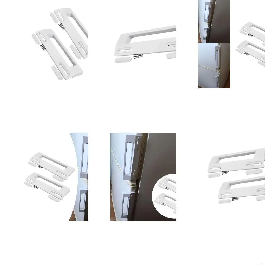   Convenient Fridge Handles Refrigerator Handle Kitchen Appliance Parts Plastic Texture for Kitchens and Restaurants
