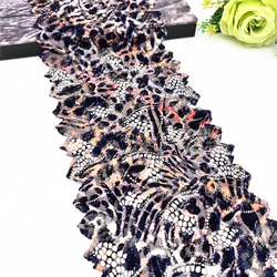 3y/lot Width 15.50cm Mixed Bikini Lace Elastic Trim Skirt Hem Underwear Sewing Craft DIY Apparel Fabrics Lace For Clothing