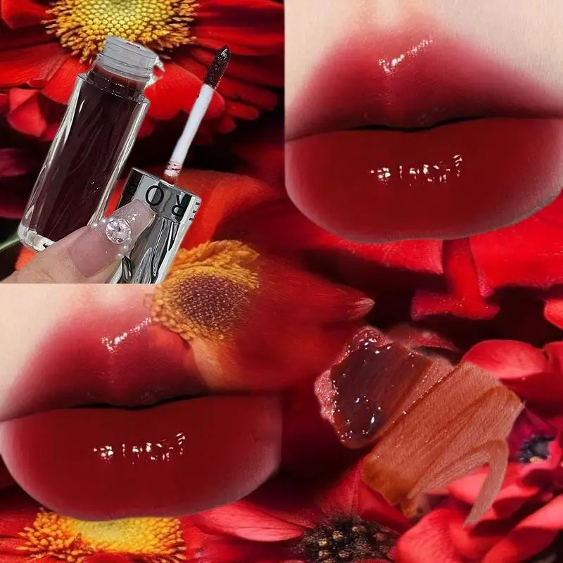 HERORANGE ウォーターグロッシーリップグレイズ、色落ちしない、べたつかない、保湿、潤い、超発色、長持ち、クリスマスギフト