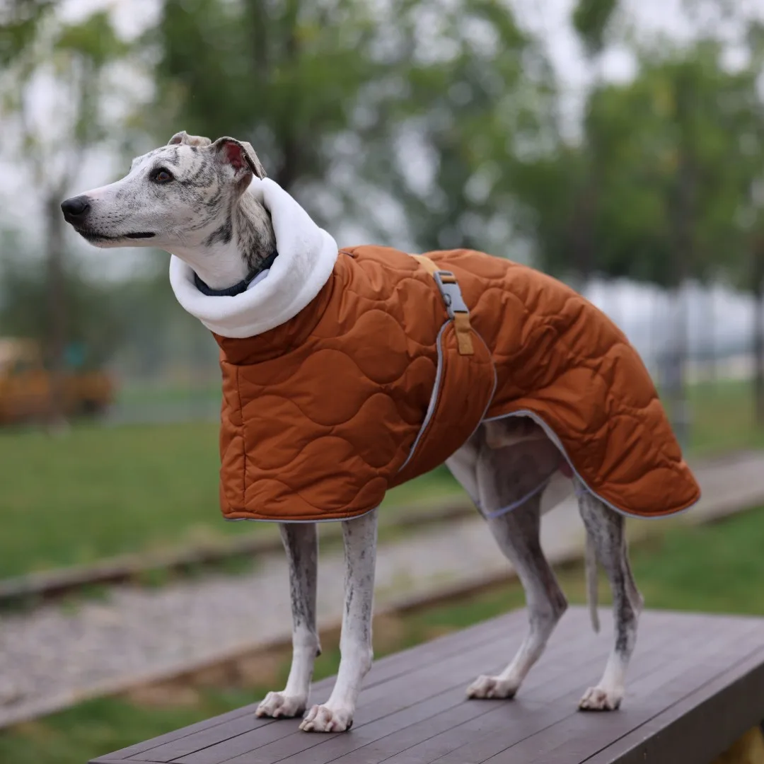 Warm Winter Dog Jacket for Small/Medium/Large Breeds - Heavy Duty Waterproof Coat with Thick Lining and Adjustable Straps