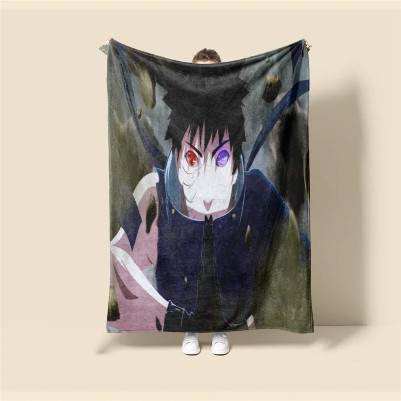 Couverture NarAAGame pour enfants et adultes, personnages d'anime, souvenirs d'enfance, cadeau de vacances doux et confortable