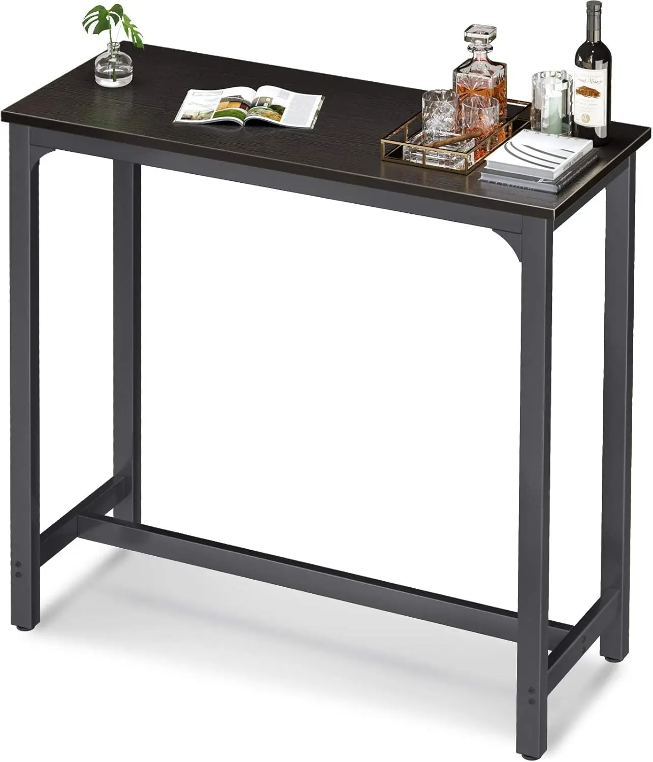 

Odk 39 Inch Bar Table, Bar Height Pub Table, Counter Height Bar Table, Rectangular High Top Kitchen & Dining Counter Tables