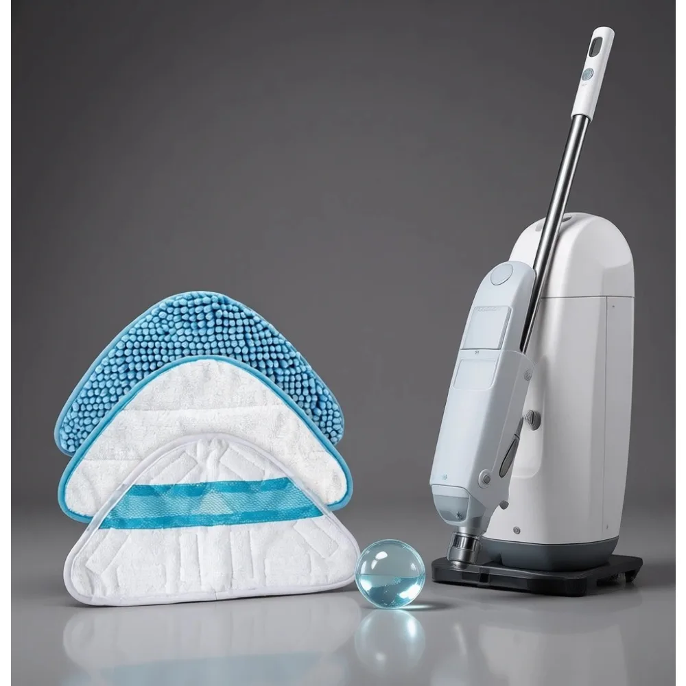 

Сменные насадки для паровой швабры, 3 шт., разные цвета, для уборки твердых полов