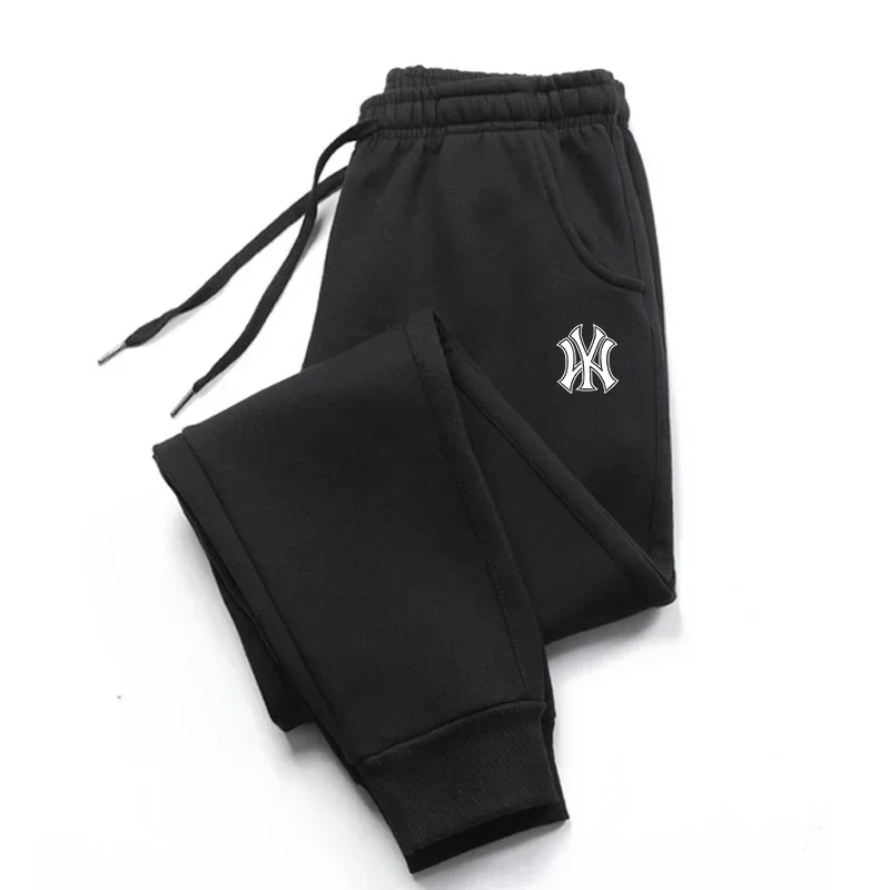 Calça casual masculina e feminina, fatos de treino de corrida esportiva, moletom, streetwear Harajuku, primavera, outono, nova