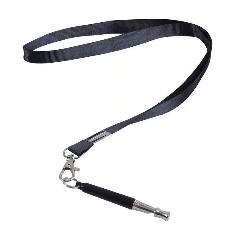 8.2cmBlack Adjustable Ultrasonic Dog Training Whistle Professional Silent Dog Whistle for Recall Stop Barking Obedience Training - view 6