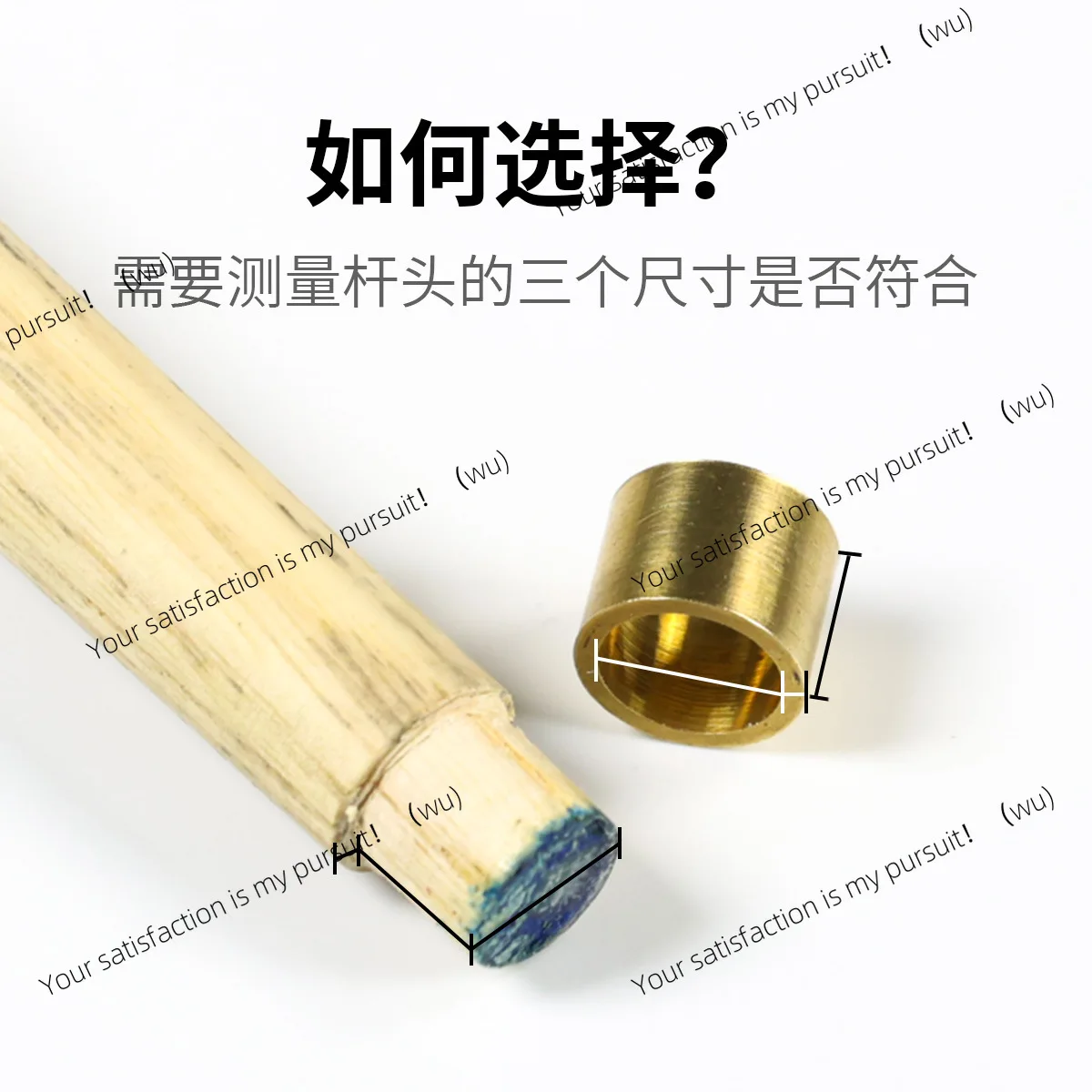 for Billiard Clubs Copper Head Club Angle Repairers Snooker Black Eight Clubs Copper Hoops Copper Head Club Accessories