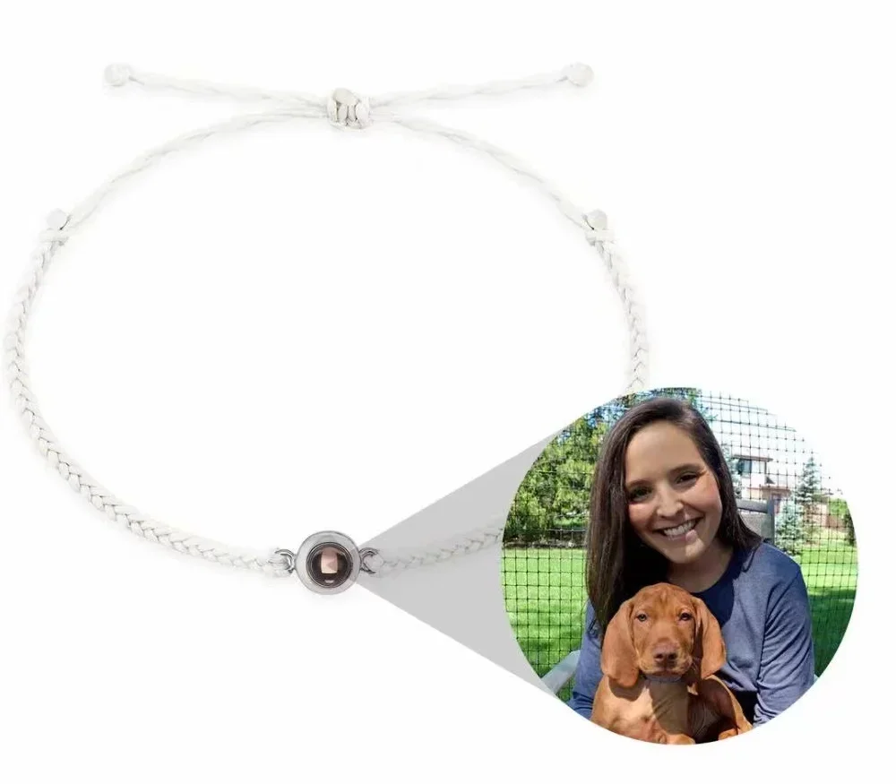 Pulsera con foto personalizada para mujer, envío directo, n. ° 12