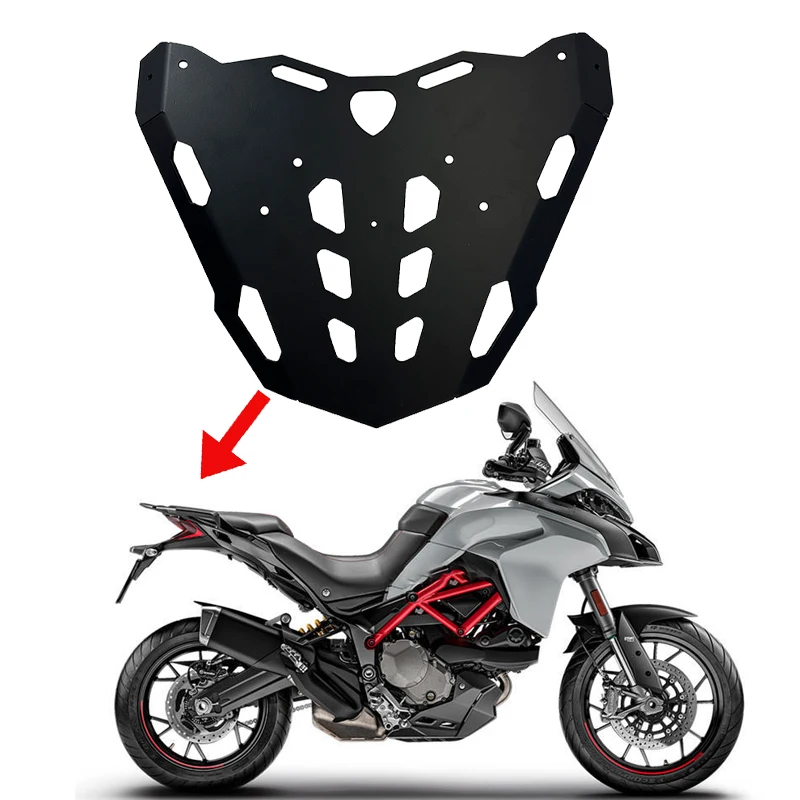 For DUCATI Multistrada MTS 950 950S 1200 1200S 1200DVT 1260 2015-2023 Motorcycle CNC Aluminum Rear Carrier Luggage Rack Support