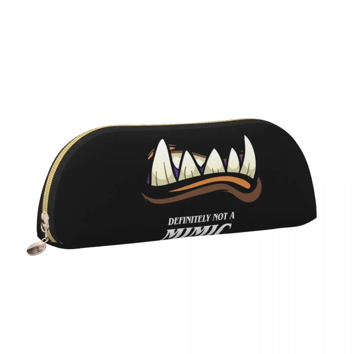 Definitivamente não é um imitador de mesa rpg gaming lápis casos bolsa de lápis grande caixa de caneta de armazenamento saco de lápis para meninos meninas presentes