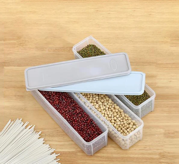 Noodle Storage Box Kitchen Noodle Spaghetti Container Home Cereal Preservation Storage Box With Cover Kitchen Storage Box Tools