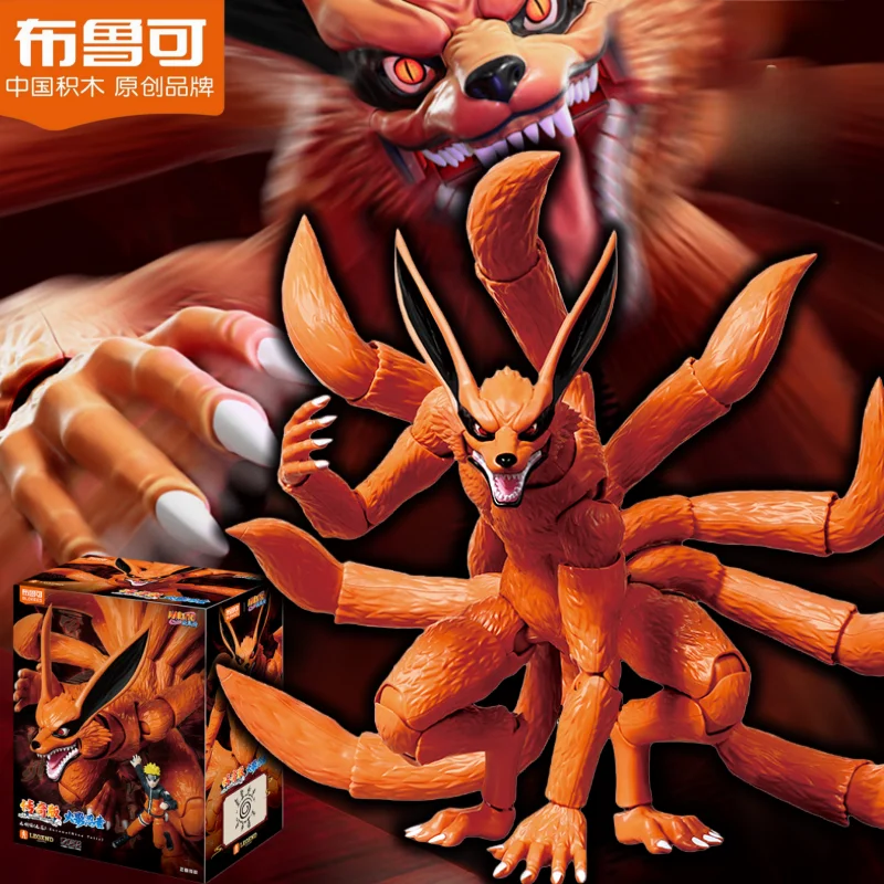 

Новая фигурка Blokees Naruto Legend Edition Наруто Курама в сборе, игрушки для украшения рабочего стола, модель аниме, коллекция моделей, подарок