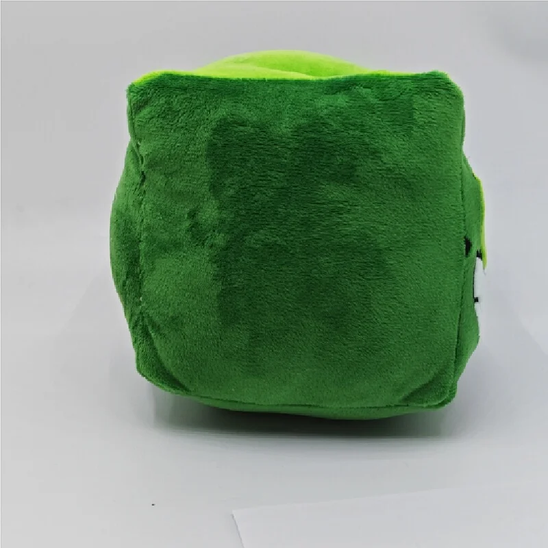 【In Stock】Regretevator Vortrox Plushie Green Square Stuffed Plush Toy Home Sofa Decor Collectible  Birthday Gift For Game Fans