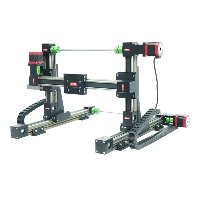 

Xyz Multi-Axis Gantry Slide Rail Cross Cnc Workbench Manipulator Synchronous Belt Slide Module Belt Type Module