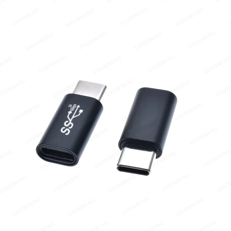 USB 3.1 Type C Adapter Female To Male Converter 10 Gbps USB C Charge Data Sync Extension Connector Plug for Laptop Tablet Phone