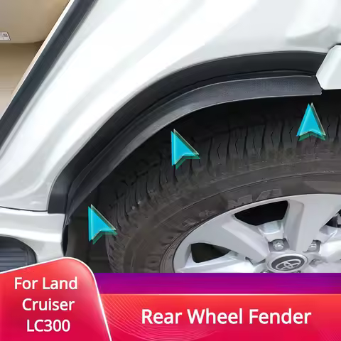 For Toyota Land Cruiser LC300 2022 2023 Car Mud Flaps Mudguards Splash Guards Rear Wheel Fender Car Exterior Accessories - AliExpress 