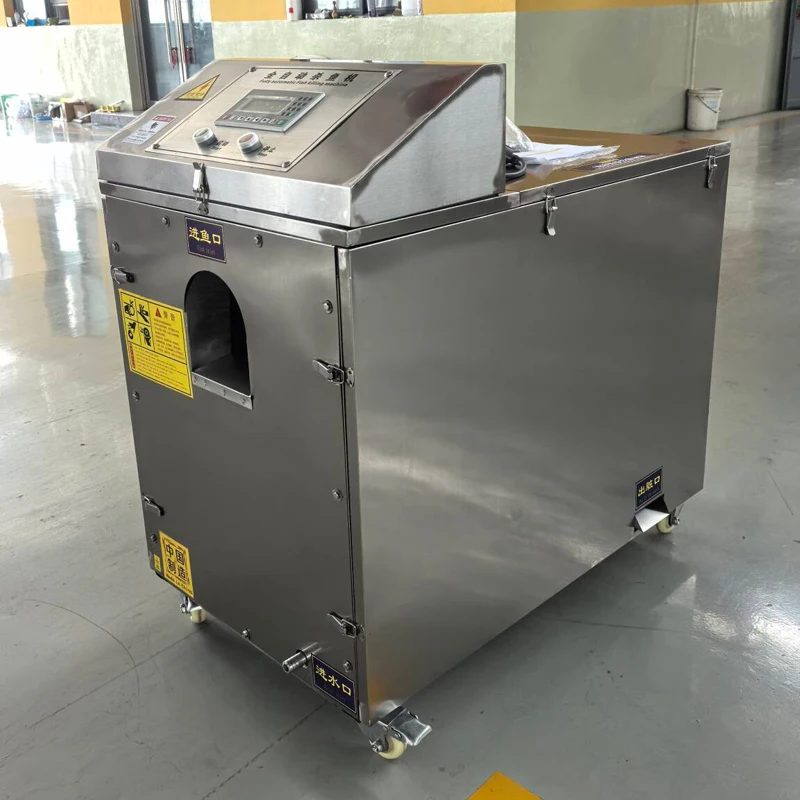 Pond Cleaning Commercial Scaling Automatic Fish Killing Machine