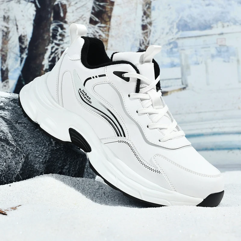 

Sports and leisure shoes, men's shoes, marathon oversized air cushioned shoes, fly woven all season rubber, wear-resistant, anti