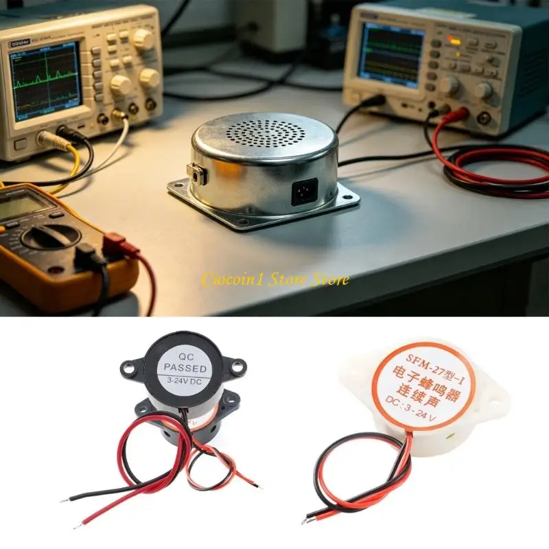 A3PC Strong PCB Alarm Buzzer with 90dB Output Small 47Mm Electronic Buzzer Suitable for Industrial & Automotive Applications