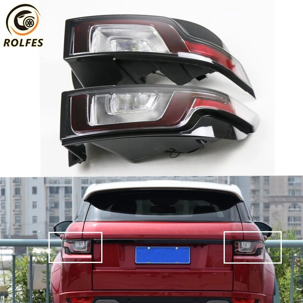 

ROLFES For Land Rover Range Rover Evoque 2012-2018 LED Turn Signal Taillight Rear Brake Light Against Rear-end Collision