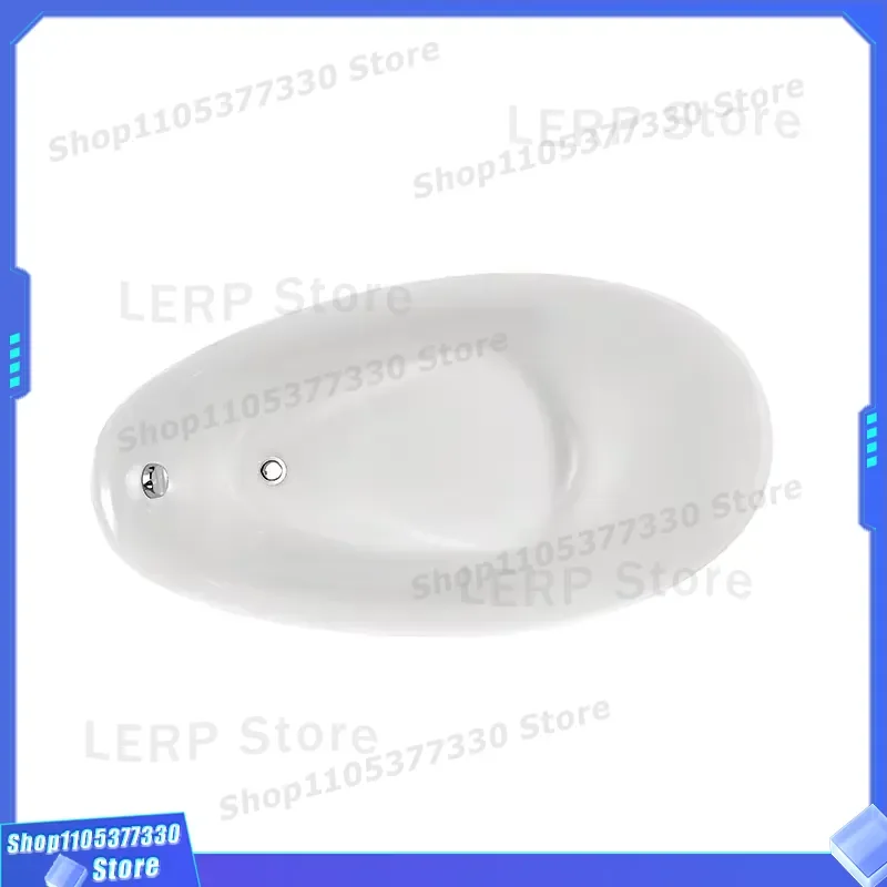 Modern Freestanding Acrylic Jacuzzi Bathtub Easy Install Bright Color Design For Bathroom Home Spa Relaxation Soaking Tub