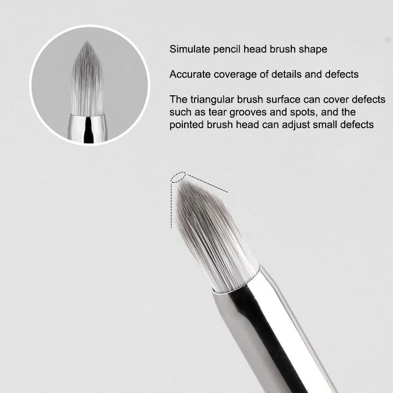 Tapered Detail Eyeshadow Brush High Quality Synthetic Hair Tear Ditch Concealer Pointed Crease Brush Precise Liner Makeup Brush