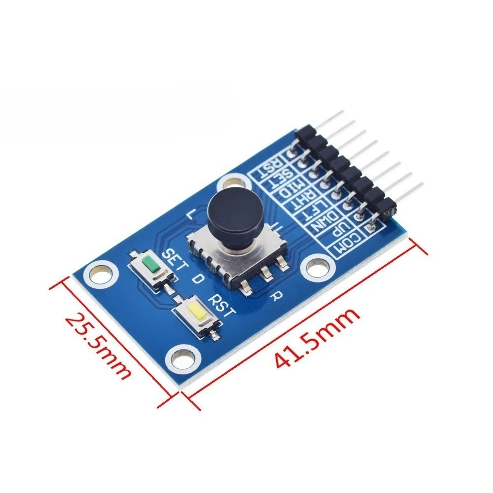 Five Direction Navigation Button Module for MCU AVR Game 5D Rocker Joystick Independent Keyboard for Arduino Joystick Module
