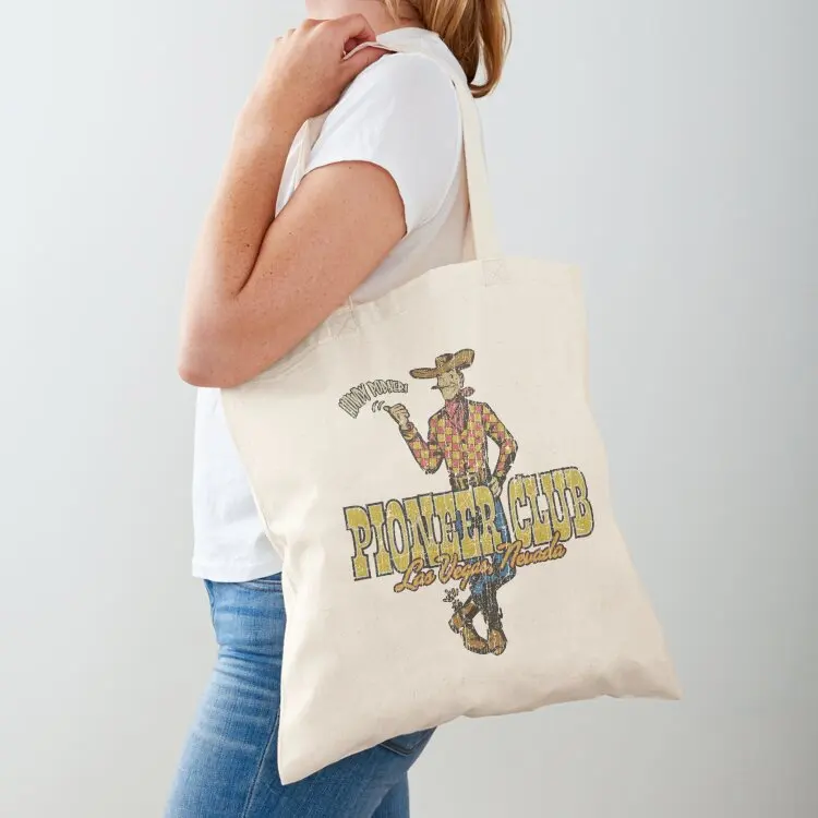 Pioneer Club Las Vegas Tote Bag tote bags aesthetic Customizable tote bag canvas bag university