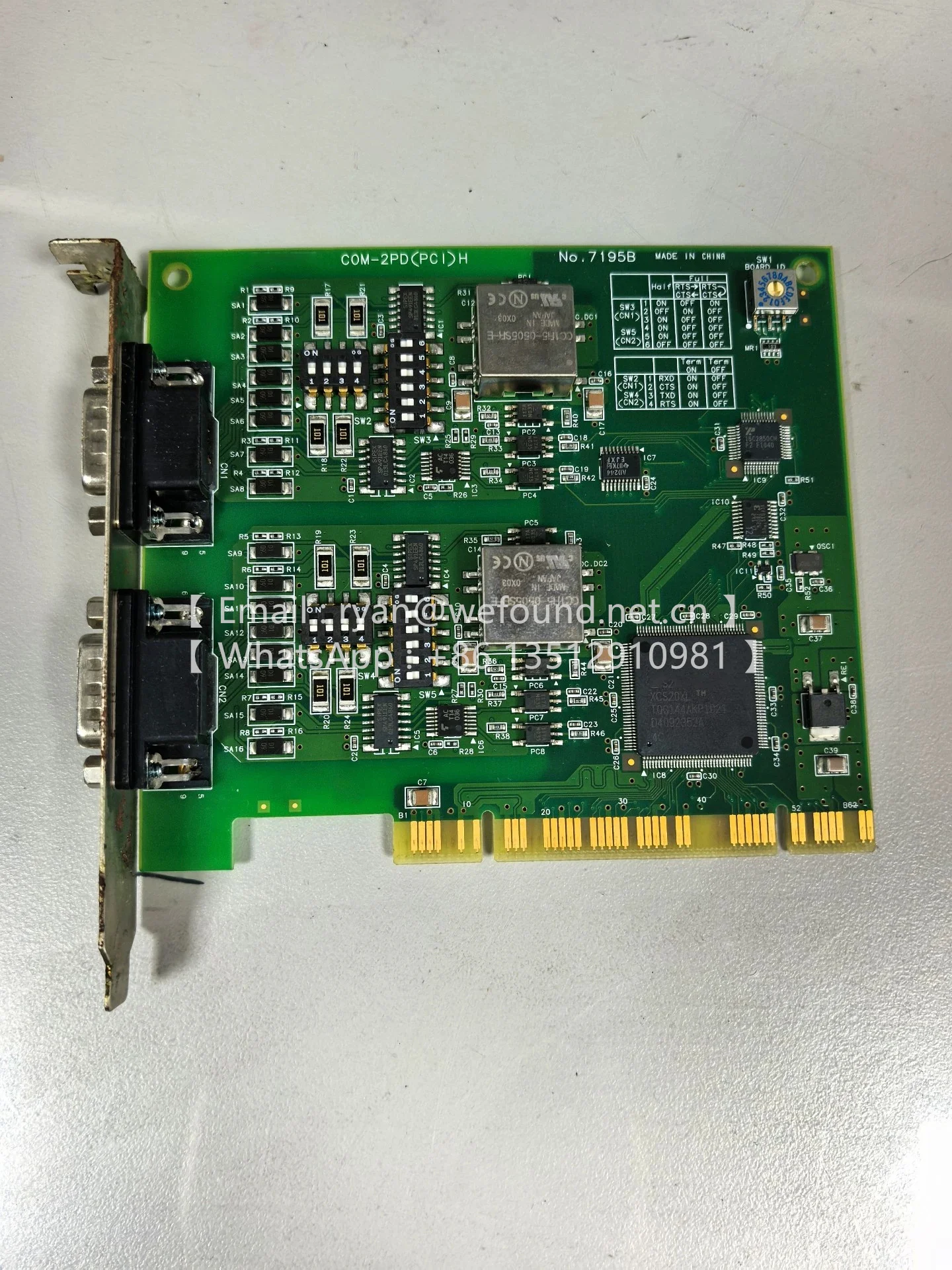 

COM-2PD(PCI)H No.7195B