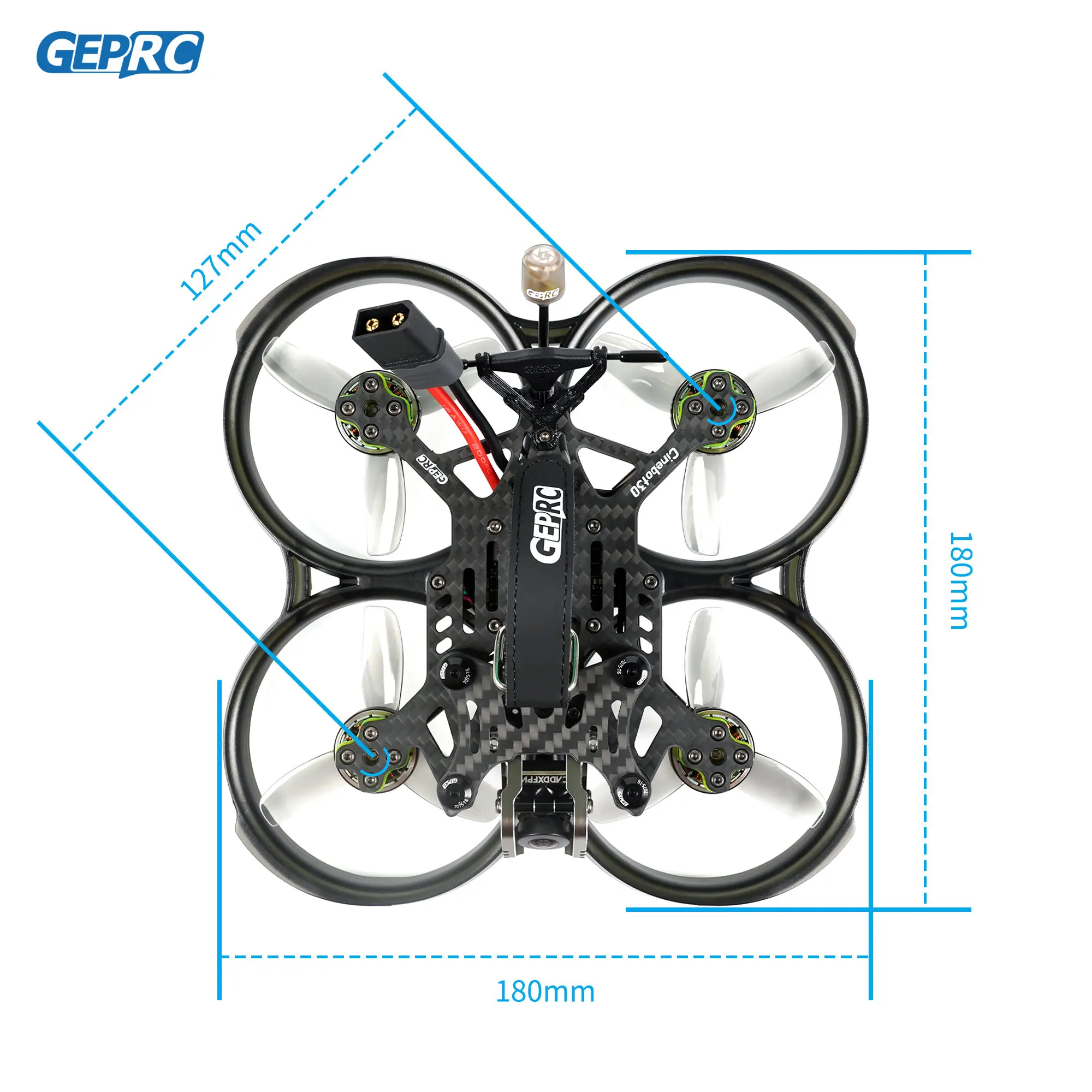 GEPRC Cinebot30 HD Vista Nebula PRO FPV Drone 3inch 6S FPV Drone ELRS 2.4 G  TBS Nano RX COB Lamp with System for Quadcopter FPV