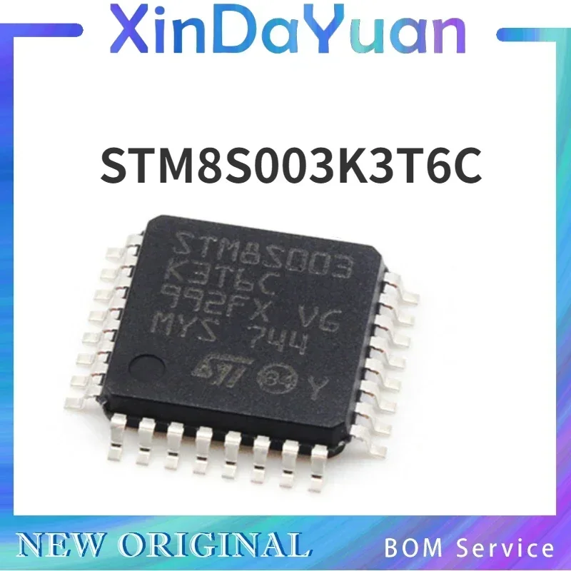 10 pcs STM8S003 STM8S003K3T6C  LQFP-32 8-bit Microcontroller