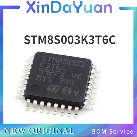 10 pcs STM8S003 STM8S003K3T6C  LQFP-32 8-bit Microcontroller