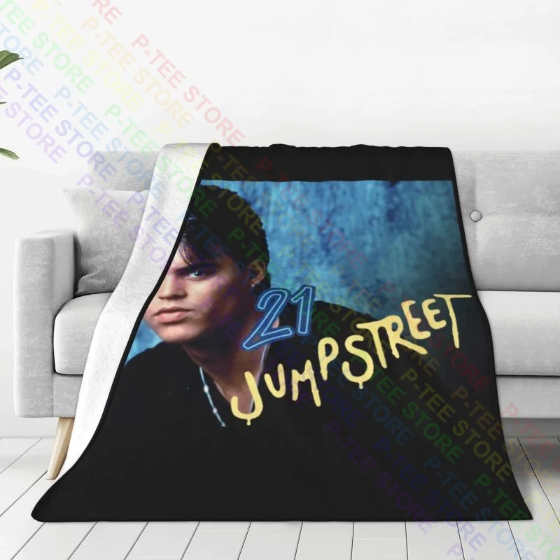 21 Jump Street Season 1 2 3 4 5 Johnny Depp Blanket Casual Sofa Bed Dual Purpose Cover Blanket For Sofa Bedroom