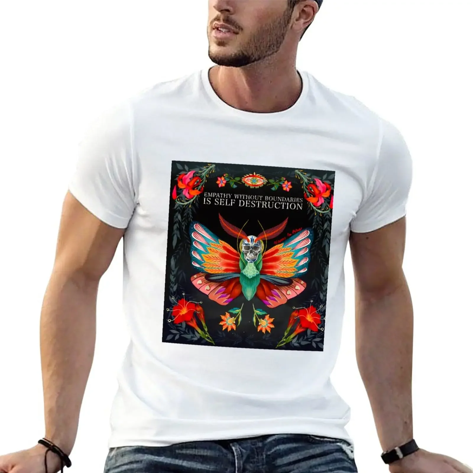 New Empathy T-Shirt Aesthetic clothing graphic t shirt sublime t shirt oversized t shirt men