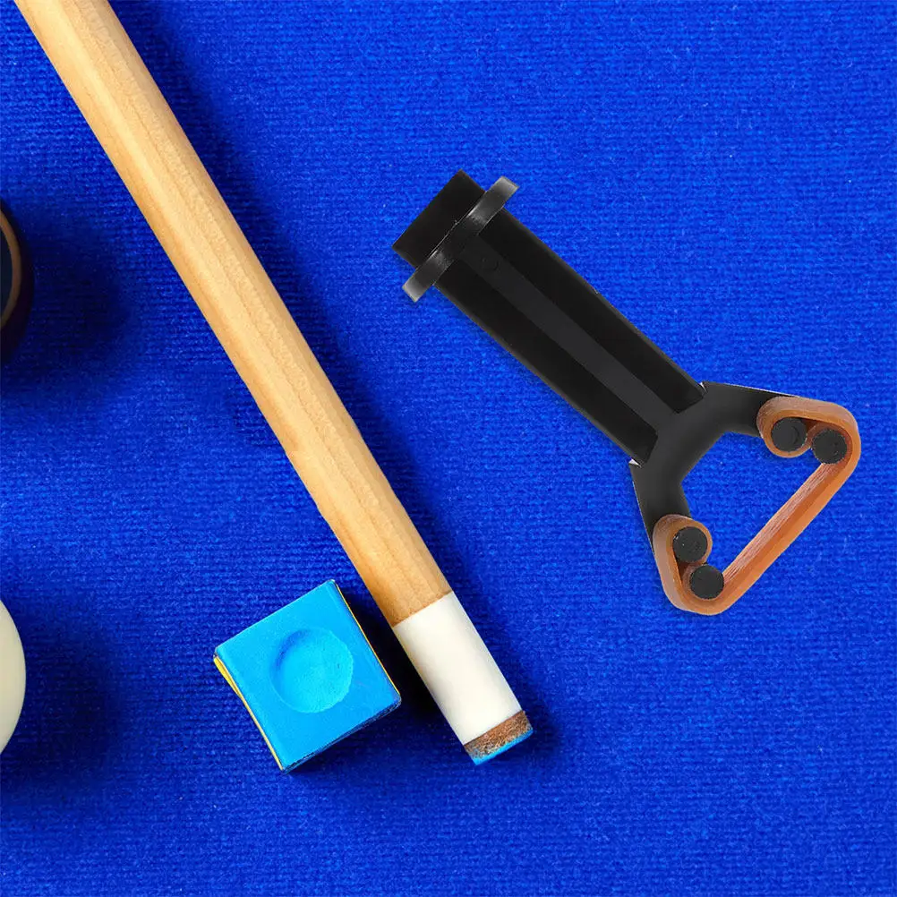

3Pcs Billiard Cue Tip Clamp for Pool Stick Repair Secure Adhesive Application Multiuse Cue Tip Fixing Essential Accessory