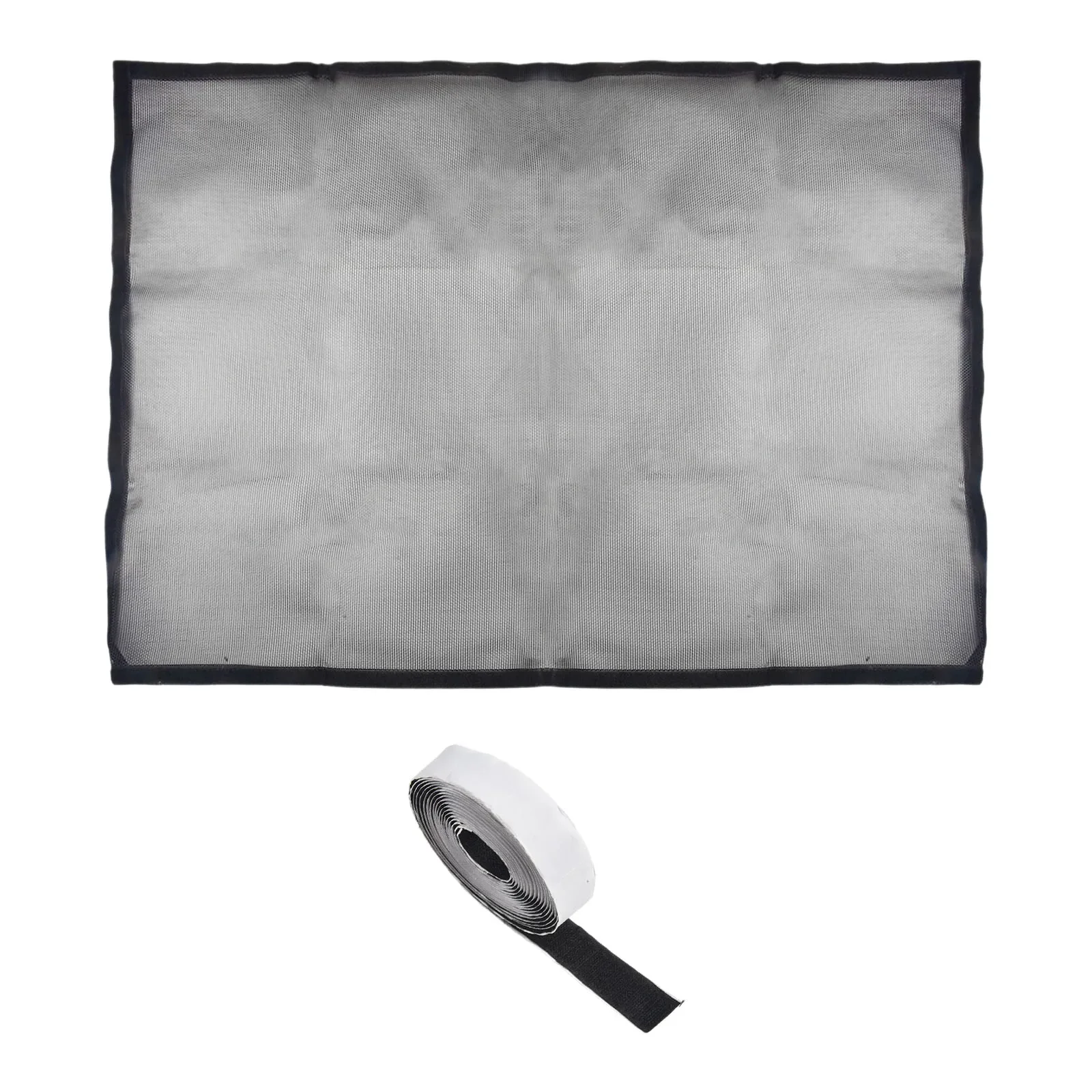 Sturdy Fireplace Shield  Prevent Children and Pets from Venturing  Scratch Resistant PVC Mesh Fabric  Easy Installation  Black