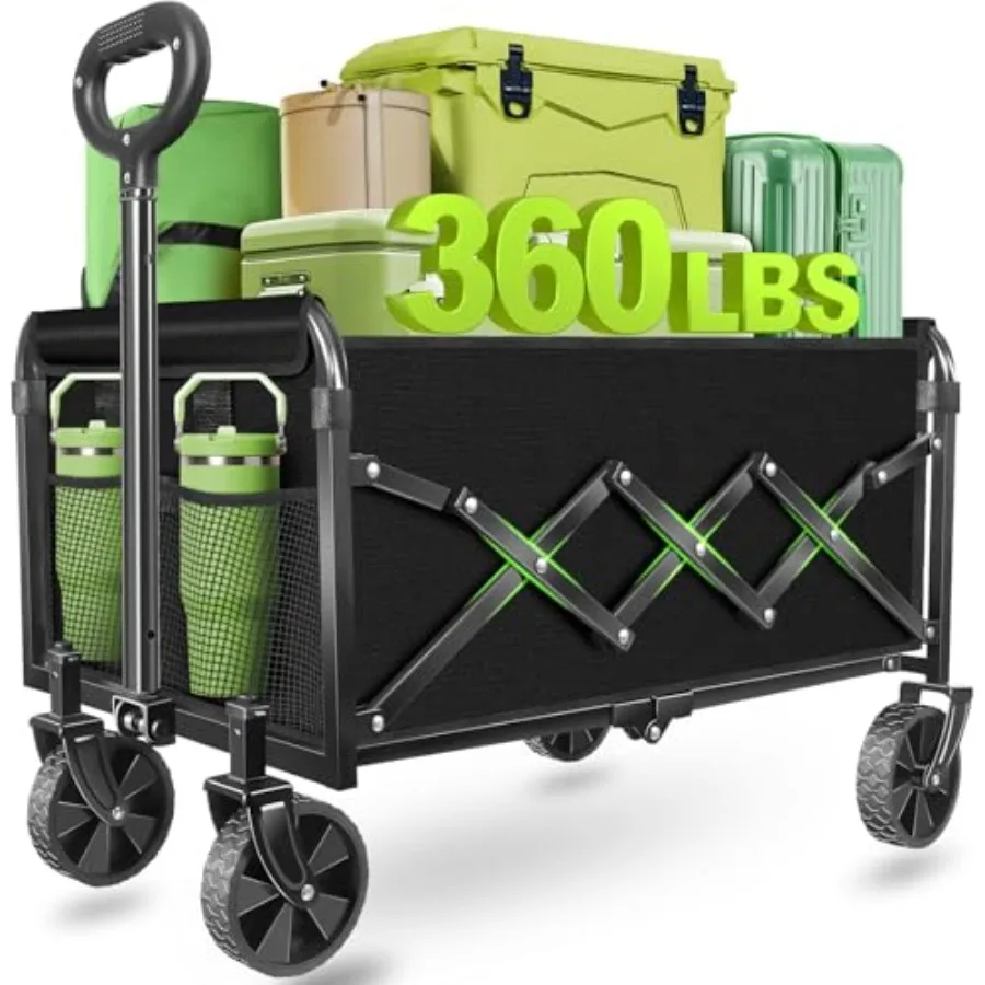 

Тележки Складная складная тележка-тележка с колесами Складная складная тележка Маленькая портативная легкая тележка для спорта и кемпинга S