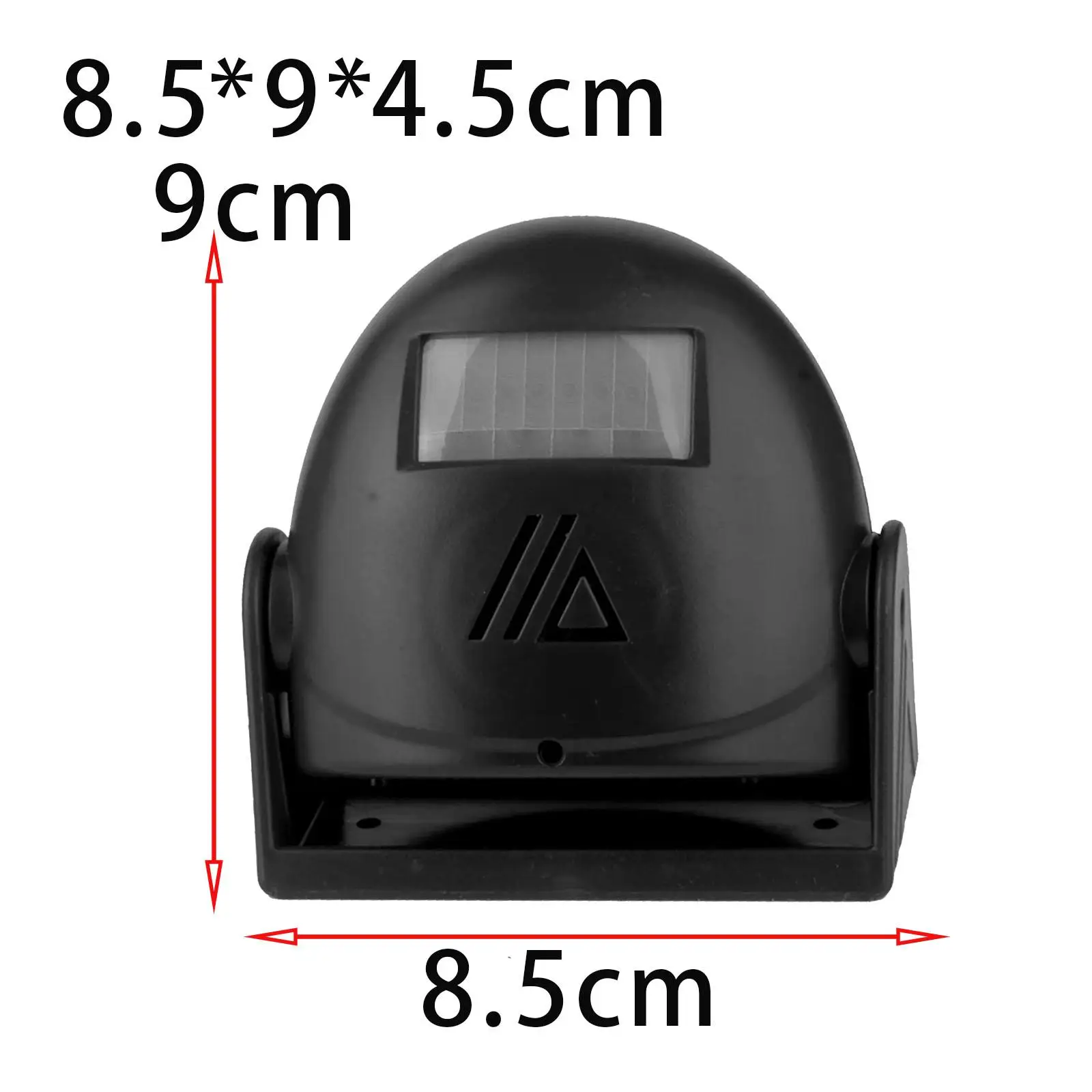 رنين الباب للأعمال عند الدخول، حجم قابل للتعديل، جرس الباب الأسود