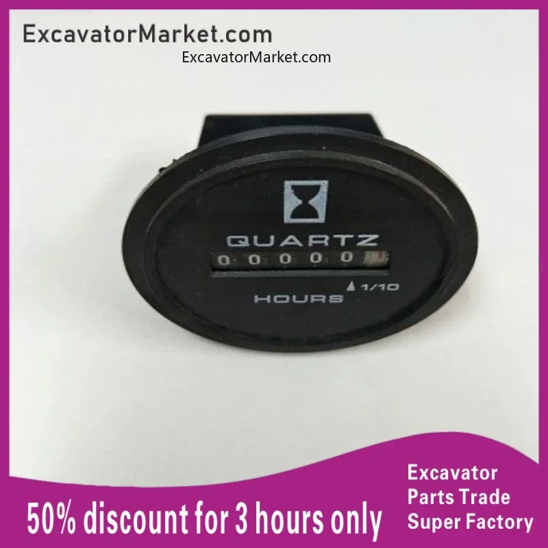 For Kobelco SK200-8 210-8 260-8 Excavator Hour meter Timer Working Hour meter Timer Excavator accessories For excavator