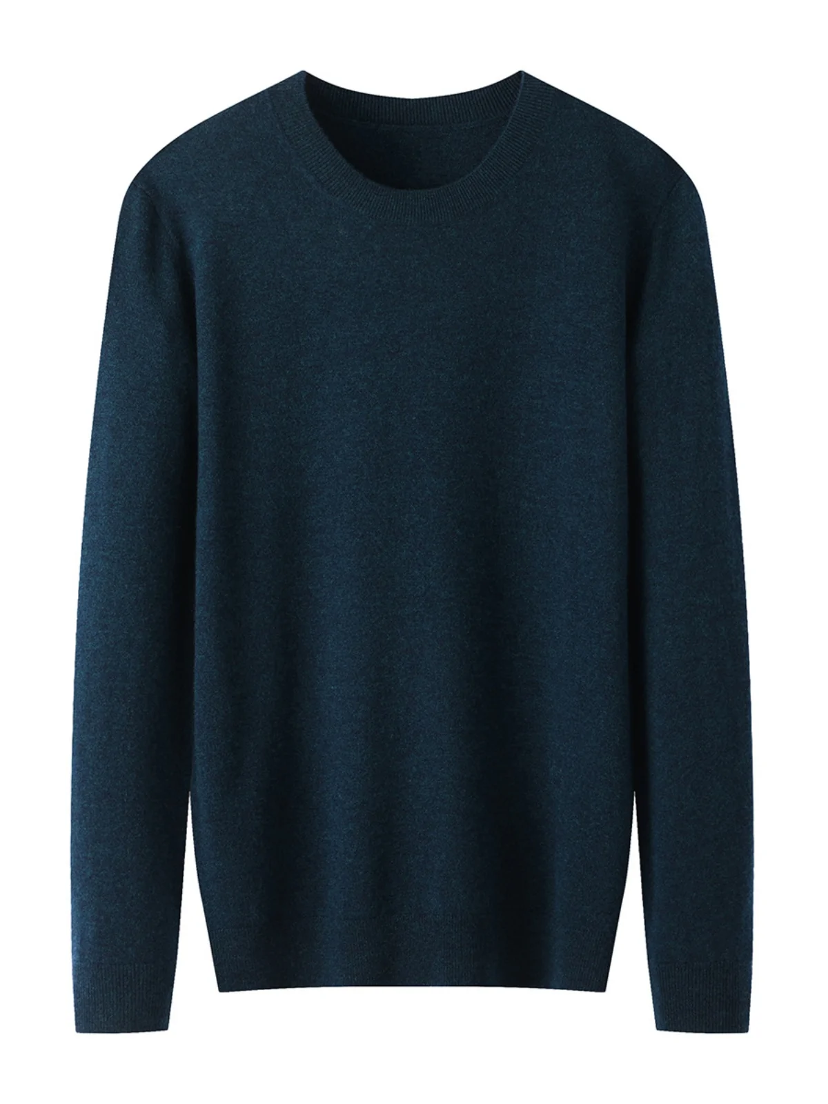 

Romeo Men's Faionable Simple round Ne Woolen Sweater Warm Base Layer Casual Spring Autumn Loose Fit Knitted Long Sve