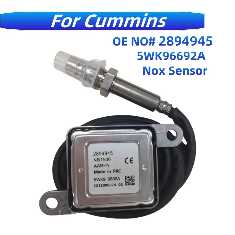 5WK96692A 2894945 Nitrogen Oxide Nox Sensor 5WK9 6692A for Cummins