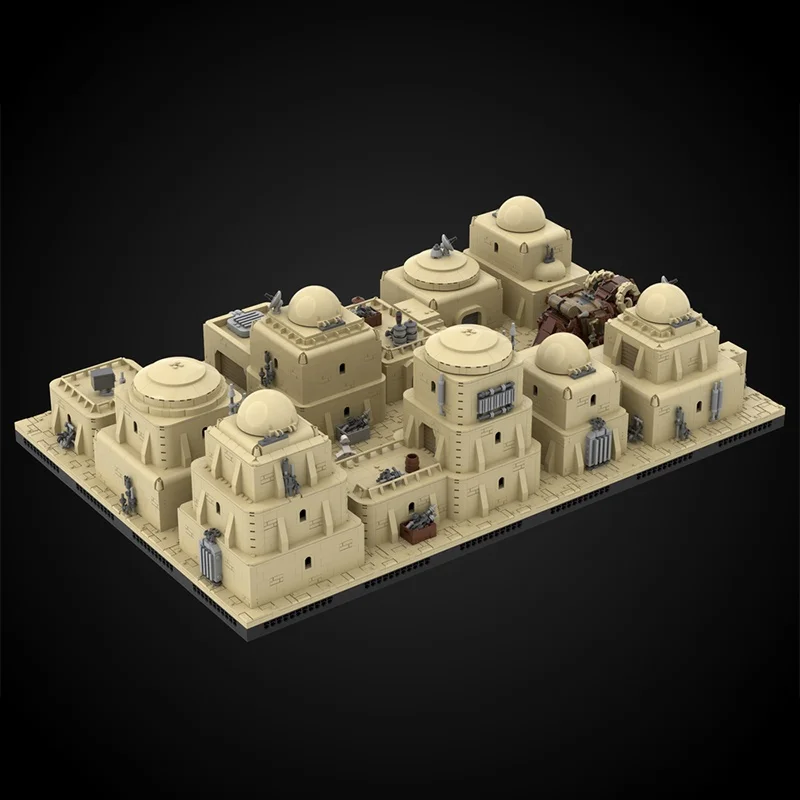 7449 قطعة MOC تاتوين موس إيسلي وحدات نجمة الصحراء نموذج اللبنات تجميع لتقوم بها بنفسك التعليم هدية الكريسماس لعبة الطوب للأطفال #5