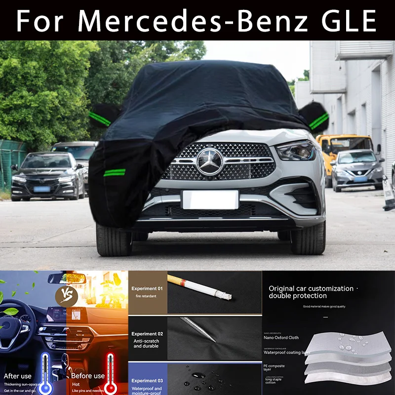 

For Mercedes-Benz GLE Outdoor Protection Full Car Covers Snow Cover Sunshade Waterproof Dustproof Exterior Car accessories