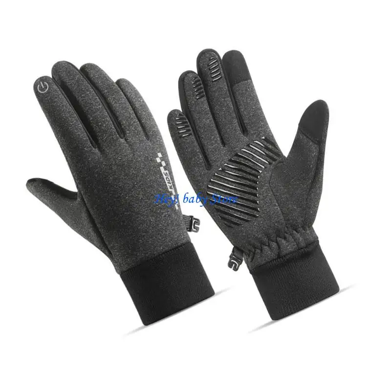 

Q1FE Cozy Kids Gloves для 5-14 лет мальчики девочки легко чистить ветропроницаемые теплые рукавицы для школьного отдыха на